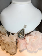 Load image into Gallery viewer, Rainbow Labradorite Handmade Wire Wrapped Sterling Silver Pendant