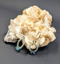 Load image into Gallery viewer, Sky Blue Apatite and Aquamarine Earrings