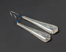 Load image into Gallery viewer, Antique sterling spoon earrings